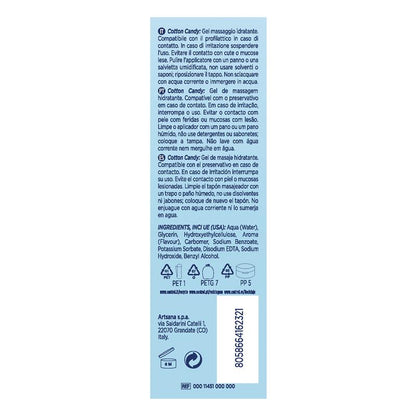 CONTROL - MASSAGE GEL COTTON CANDY 200 ML