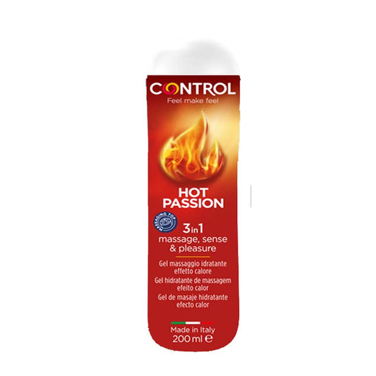CONTROL - MASSAGE GEL HOT PASSION 200 ML