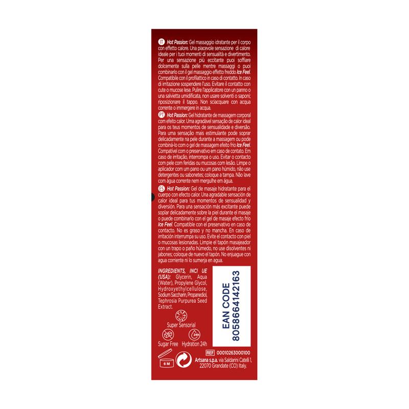 CONTROL - MASSAGE GEL HOT PASSION 200 ML