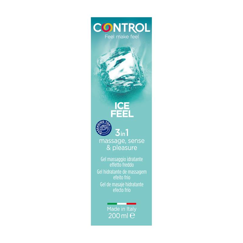 CONTROL - MASSAGE GEL ICE FEEL 200 ML