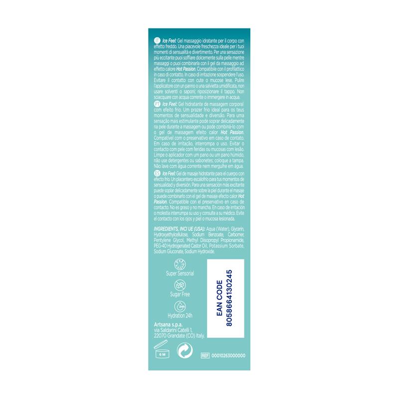 CONTROL - MASSAGE GEL ICE FEEL 200 ML