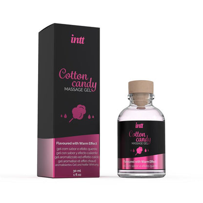 INTT - MASSAGE GEL WARM EFFECT COTTON CANDY 30 ML