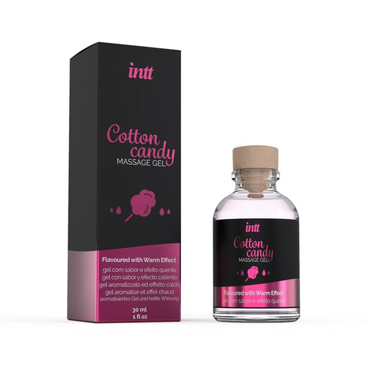 INTT - MASSAGE GEL WARM EFFECT COTTON CANDY 30 ML