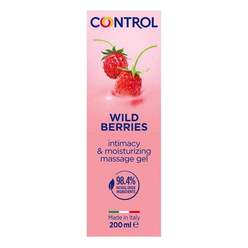 CONTROL - MASSAGE GEL WILD BERRIES 200 ML
