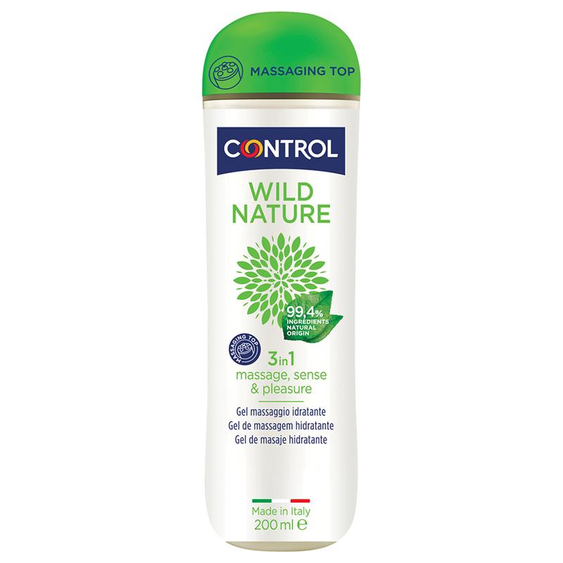 CONTROL - MASSAGE GEL WILD NATURE 200 ML
