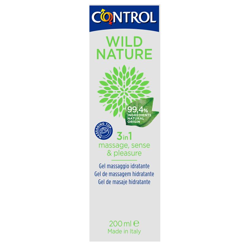 CONTROL - MASSAGE GEL WILD NATURE 200 ML