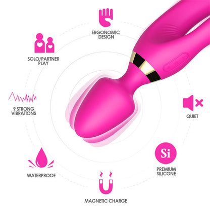 URBAN SKY - MASSAGER AND VIBRATOR PINK