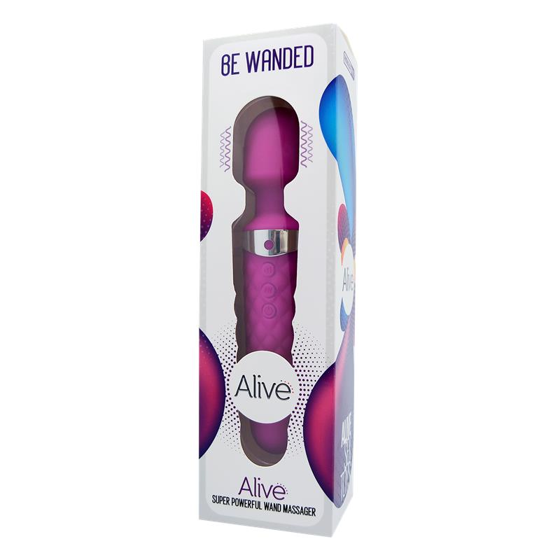 ALIVE - MASSAGER BE WANDED PURPLE