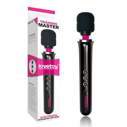 LOVETOY - MASSAGER TRAINING MASTER USB BLACK