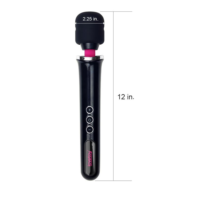 LOVETOY - MASSAGER TRAINING MASTER USB BLACK