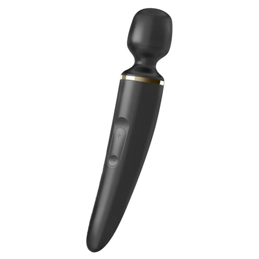SATISFYER - MASSAGER WAND-ER WOMAN BLACK AND GOLD