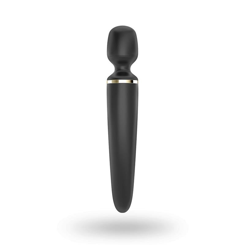 SATISFYER - MASSAGER WAND-ER WOMAN BLACK AND GOLD