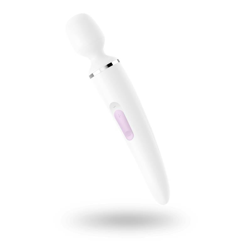 SATISFYER - MASSAGER WAND-ER WOMAN WHITE AND GOLD