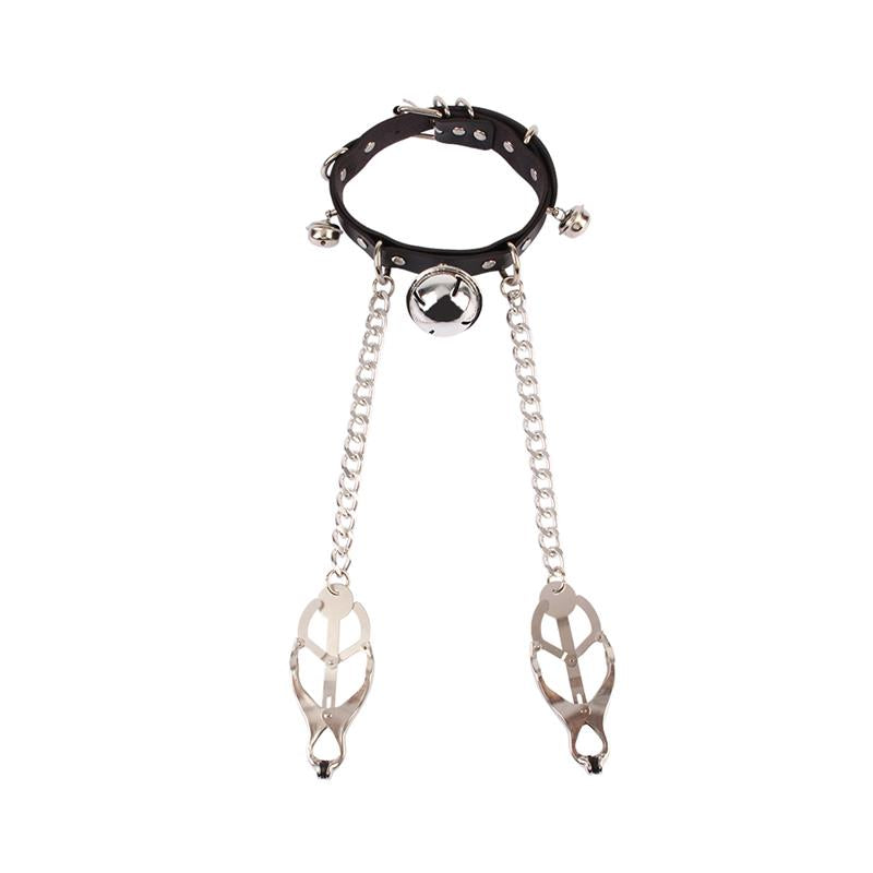 CHISA - MASTER CONTROL COLLAR WITH NIPPLE CLAMPS