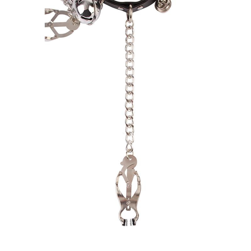 CHISA - MASTER CONTROL COLLAR WITH NIPPLE CLAMPS