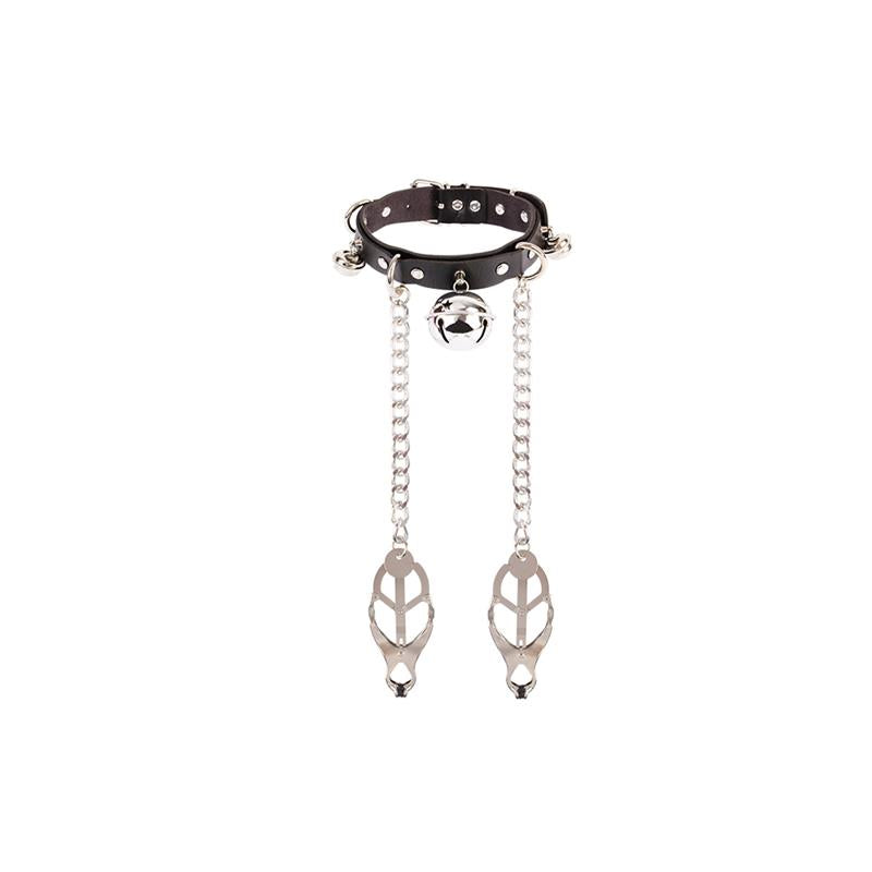 CHISA - MASTER CONTROL COLLAR WITH NIPPLE CLAMPS