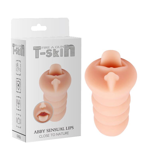 CHISA - MASTURBADOR ABBY SENSUAL T-SKIN 15 CM FLESH