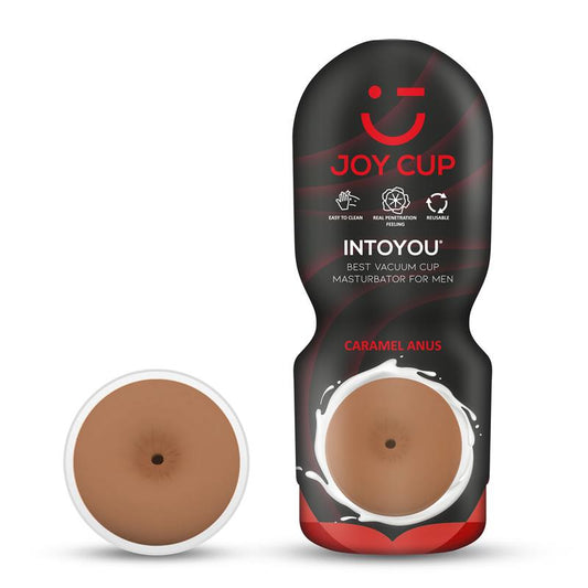 JOY CUP - MASTURBATOR ANUS STIMULATING CARAMEL