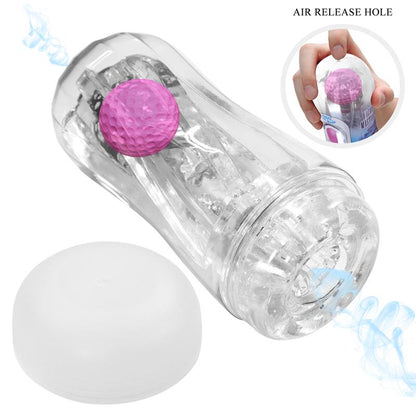 PRETTYLOVE - MASTURBATOR CUP WITH MAGIC BALL