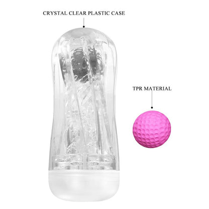 PRETTYLOVE - MASTURBATOR CUP WITH MAGIC BALL