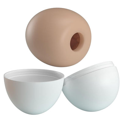 PRETTYLOVE - MASTURBATOR EGG PLEASURE EGG II ORANGE