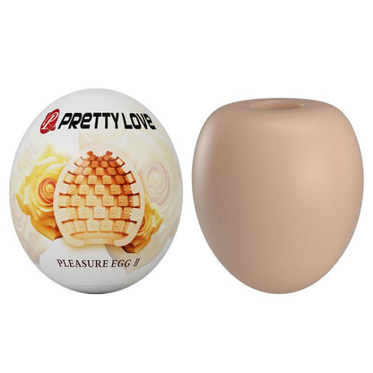 PRETTYLOVE - MASTURBATOR EGG PLEASURE EGG II ORANGE