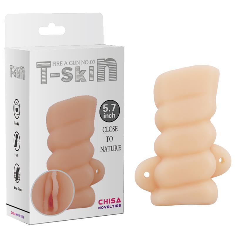 CHISA - MASTURBATOR FIRE A GUN N7 T-SKIN 14.2 CM FLESH