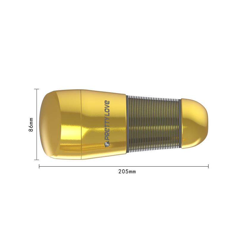 PRETTYLOVE - MASTURBATOR KITTY GOLDEN VAGINA