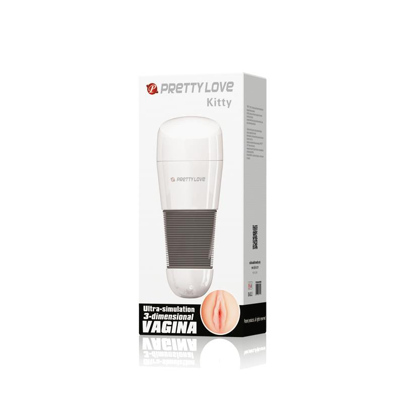 PRETTYLOVE - MASTURBATOR KITTY WHITE VAGINA