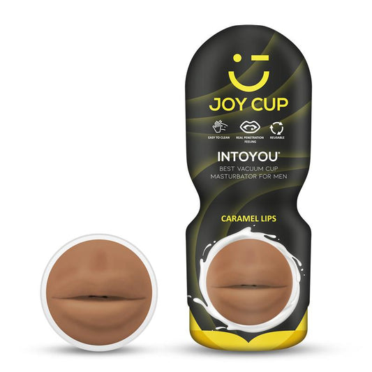 JOY CUP - MASTURBATOR MOUTH PROVOCATIVE CARAMEL