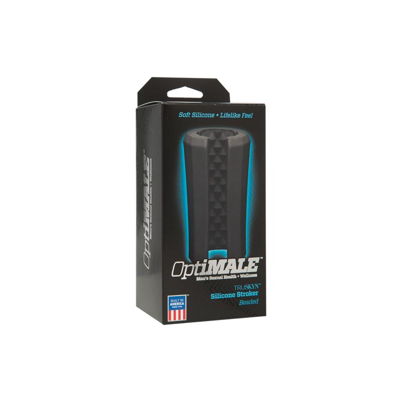 OPTIMALE - MASTURBATOR PLATINUM SILICONE BLACK