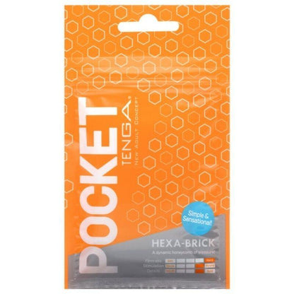 TENGA - MASTURBATOR POCKET HEXA-BRICK