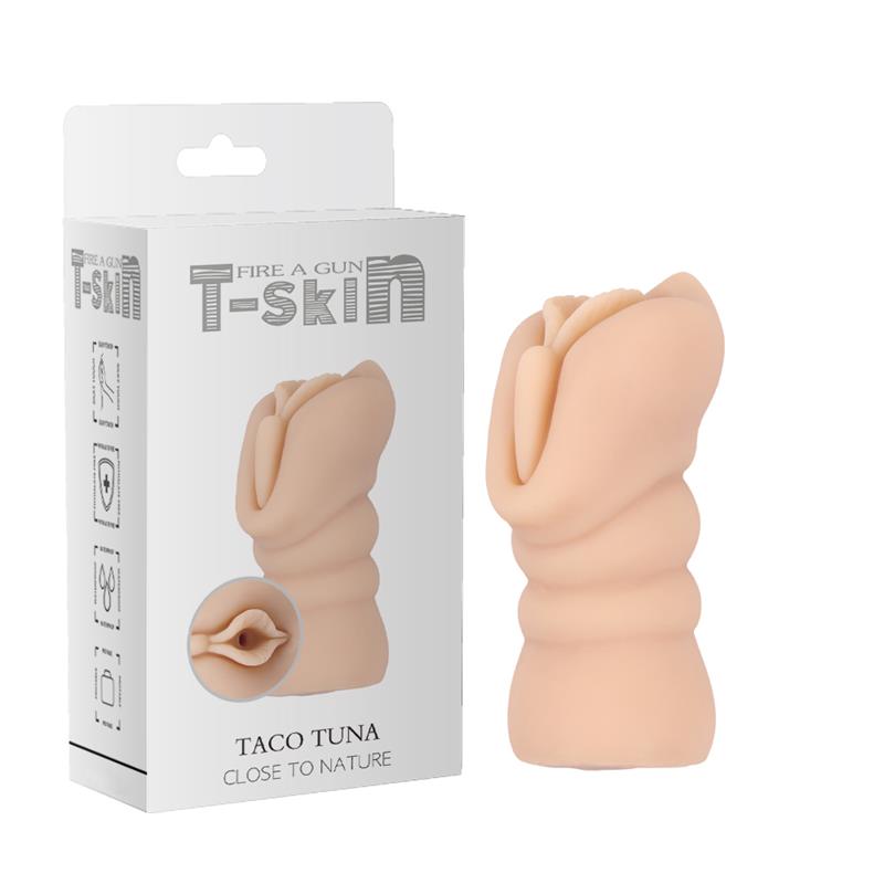 CHISA - MASTURBATOR TACO TUNA T-SKIN 12.6 CM FLESH