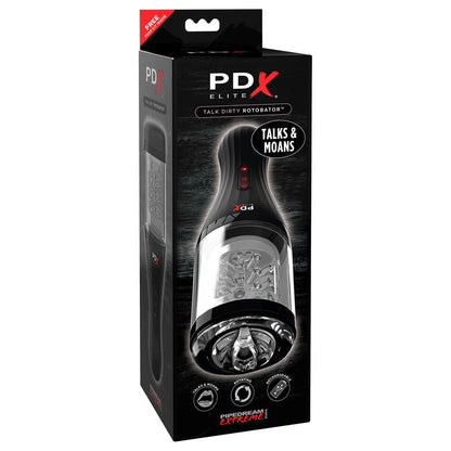 PDX ELITE - MASTURBATOR TALK DIRTY ROTOBATOR VOICE FUNCTION