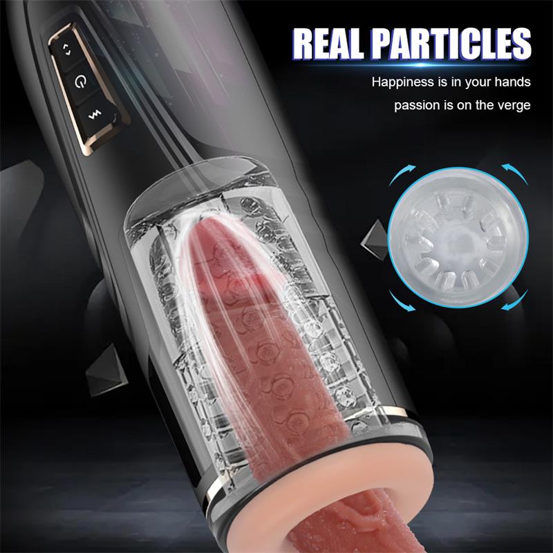 JUICY LAMOUR - MASTURBATOR TELESCOPIC AND ROTATION FUNCTION RITA