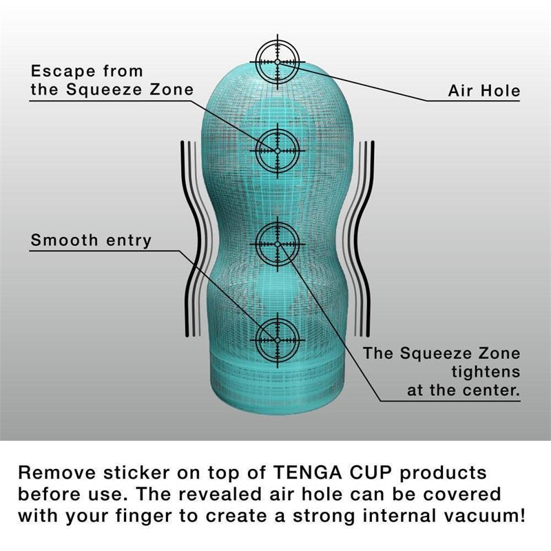 TENGA - MASTURBATOR TENGA ORIGINAL VACUUM CUP EXTRA COOL