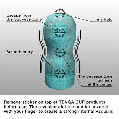 TENGA - MASTURBATOR TENGA ORIGINAL VACUUM CUP EXTRA COOL