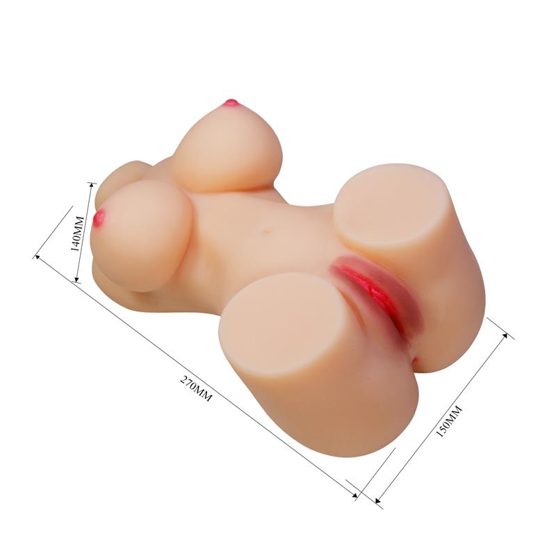 CRAZY BULL - MASTURBATOR VAGINA AND ANO 1.9KG