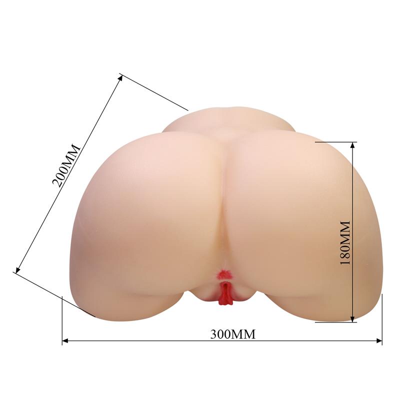 CRAZY BULL - MASTURBATOR VAGINA AND ASS 5.5KG