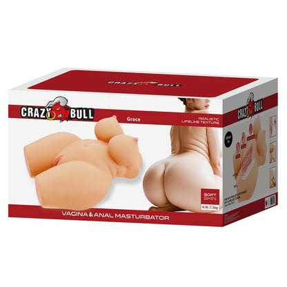 CRAZY BULL - MASTURBATOR VAGINA AND ASS 7.5 KG