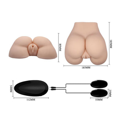 CRAZY BULL - MASTURBATOR VAGINA AND ASS DOUBLE EGG