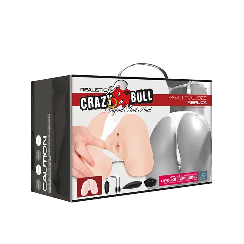 CRAZY BULL - REALISTIC VAGINA AND ANUS WITH VIBRATION POSITION 5