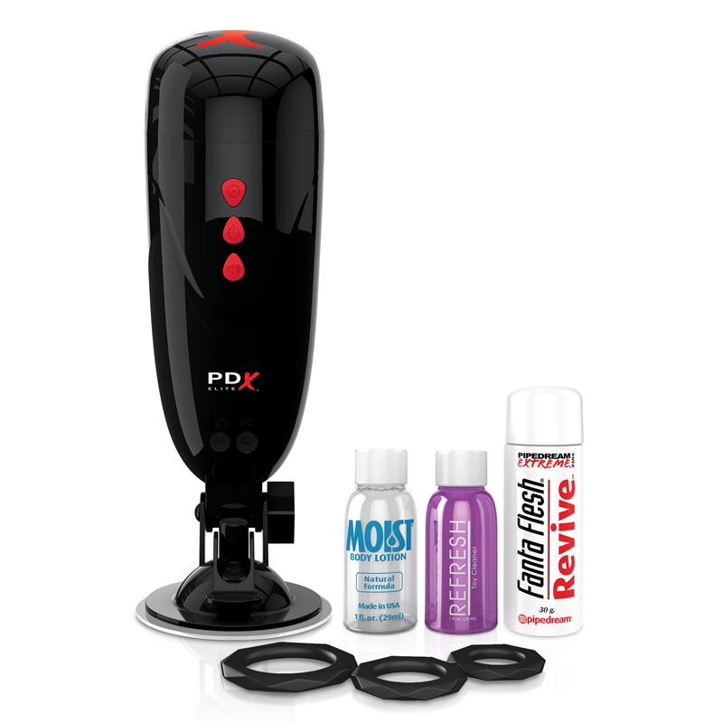 PDX ELITE - MASTURBATOR WITH VIBRATION AND VOICE