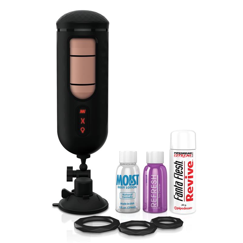 PDX ELITE - MASTURBATOR WITH VIBRATION MEGA MILKER