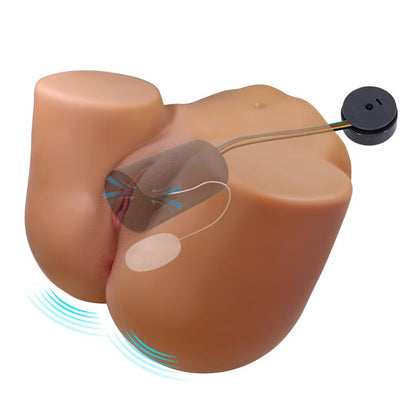 CRAZY BULL - MASTURBATOR WITH VIBRATION, SUCTION EFECT AND VOICE 11 KG