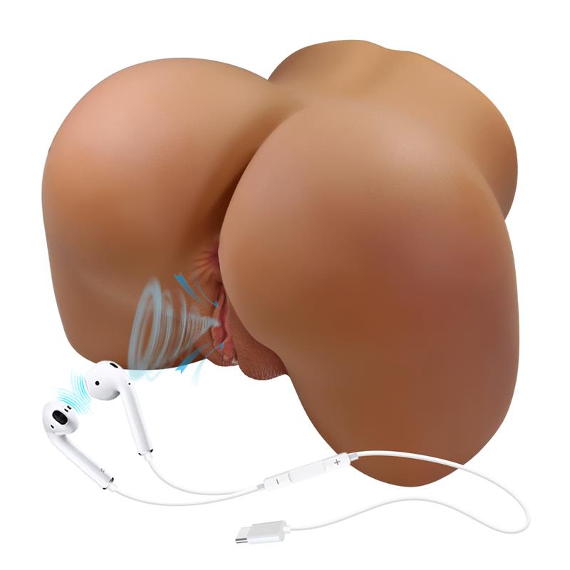 CRAZY BULL - MASTURBATOR WITH VIBRATION, SUCTION EFECT AND VOICE 11 KG