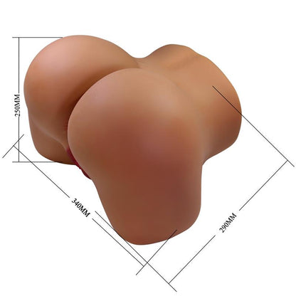 CRAZY BULL - WENDY REALISTIC FEMALE BUTT VIBRATOR AND SUCKER WITH SOUND 11 KG