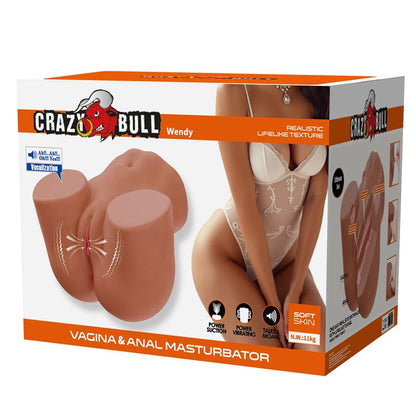 CRAZY BULL - MASTURBATOR WITH VIBRATION, SUCTION EFECT AND VOICE 11 KG