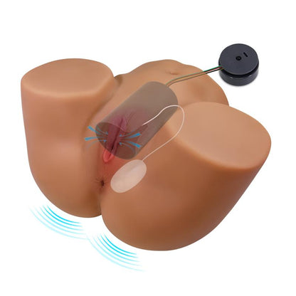 CRAZY BULL - MASTURBATOR WITH VIBRATION, SUCTION EFFECT AND VOICE 5.5 CM