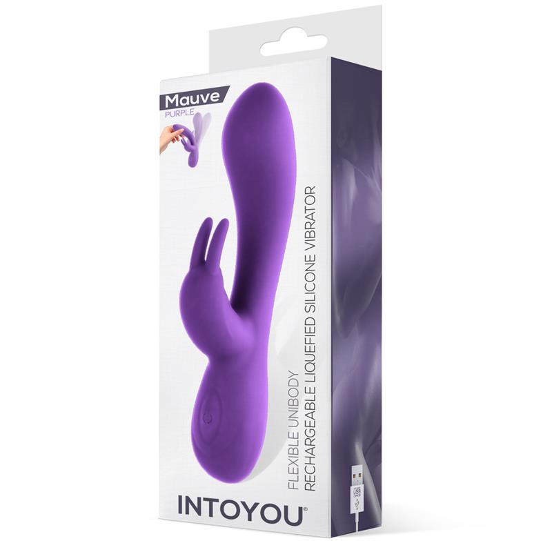 INTOYOU - MAUVE MAUVE LIQUEFIED SILICONE UNIBODY VIBE USB PURPLE